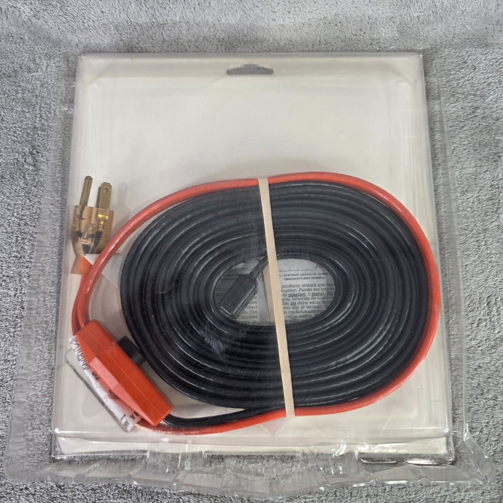 Frost King Electric Water Pipe Heat Cable 18 Feet For Metal & Plastic Pipes