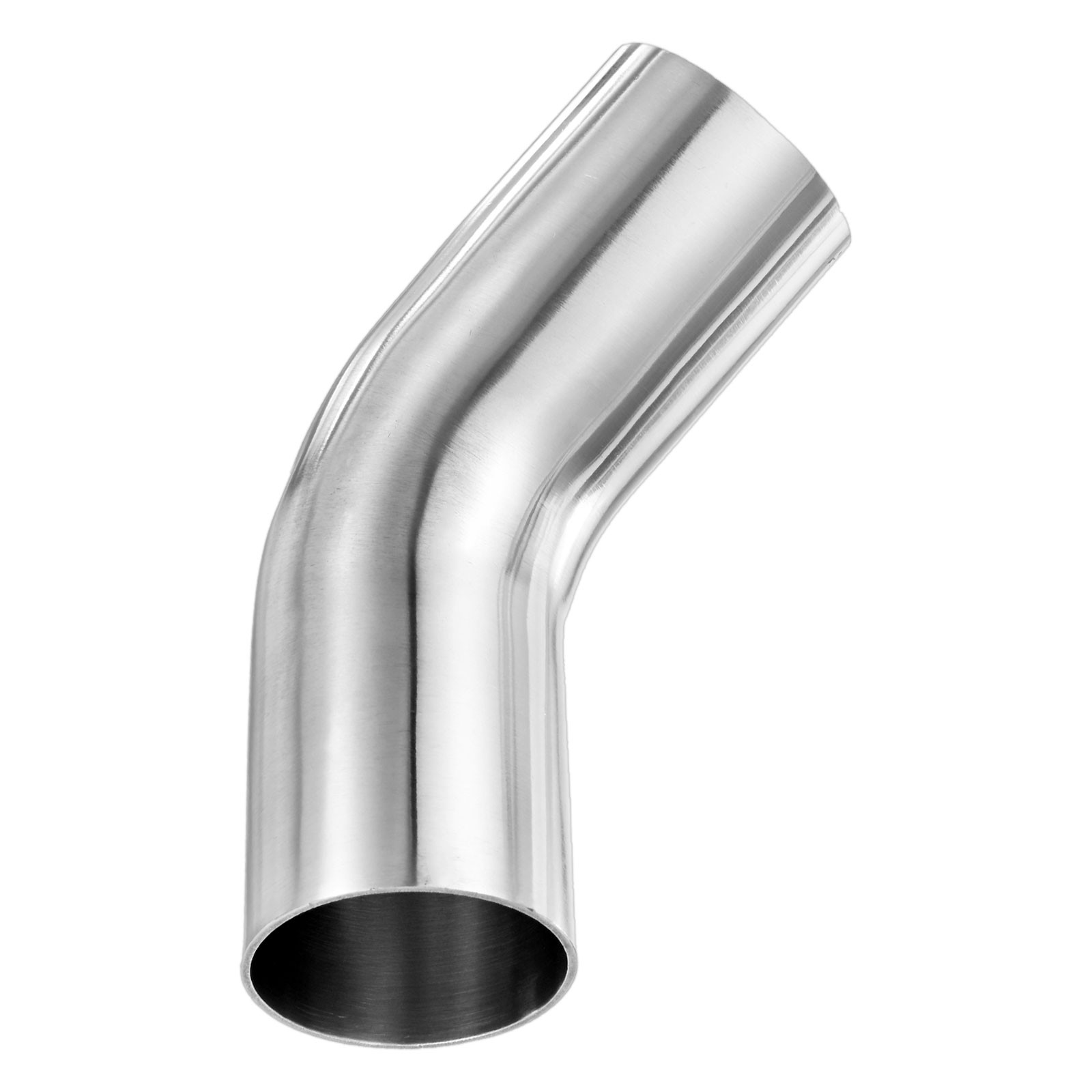 OD 1.8 Inch 45 Degree Mandrel Bend Elbow, Thicken 1.5 mm Height 140 mm