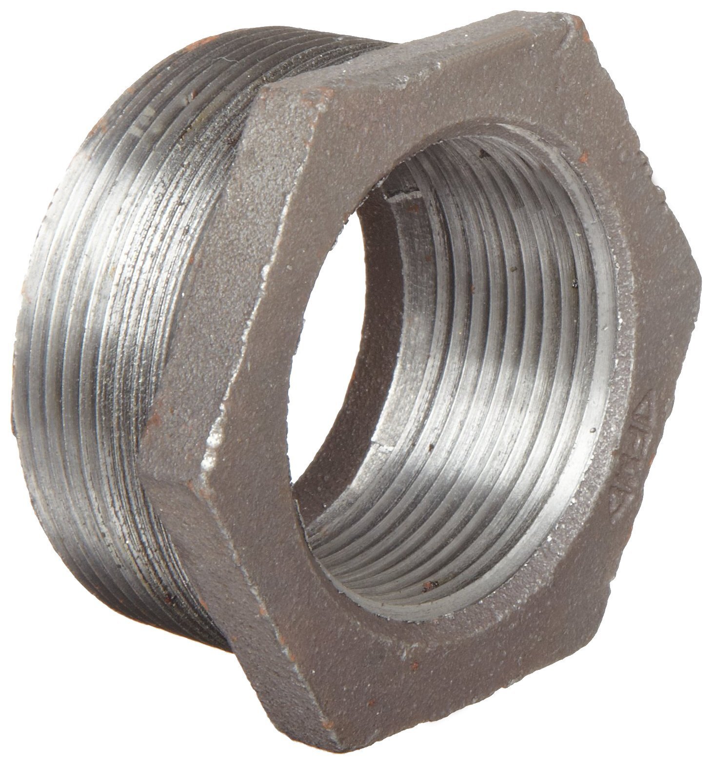4 pcs) Various Sizes of Hex Bushing Mall Iron Male x Female NPT Threaded 150 GAV