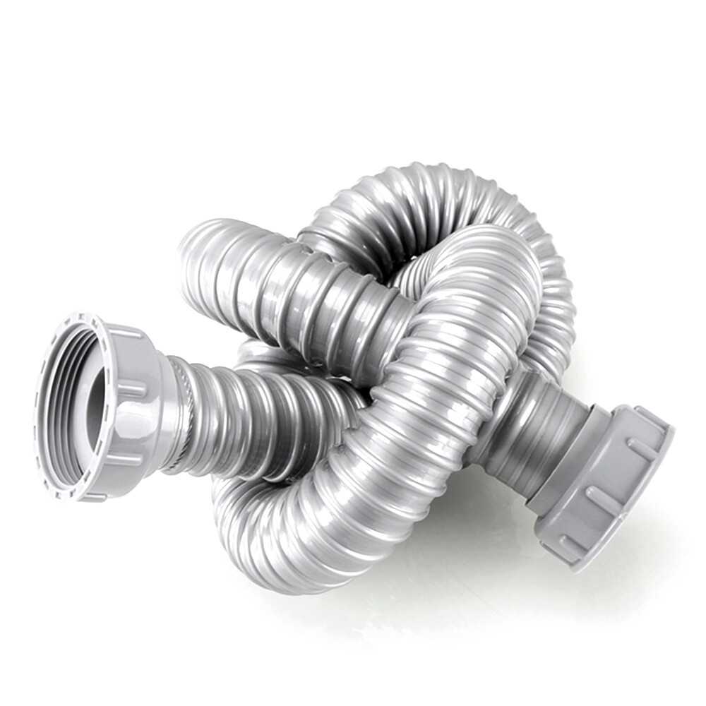 Flexible Waste Trap Plastic Pipe Connector For Basin Bath Or Kitchen Sink Waste