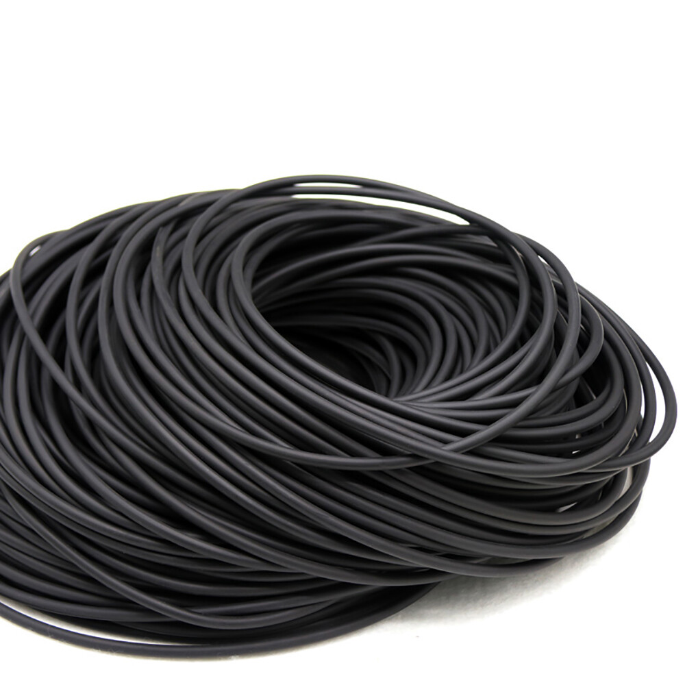 Φ 2mm-12mm Fluorine Rubber Hose Fuel Tube – High Temperature Oil Resistant Black