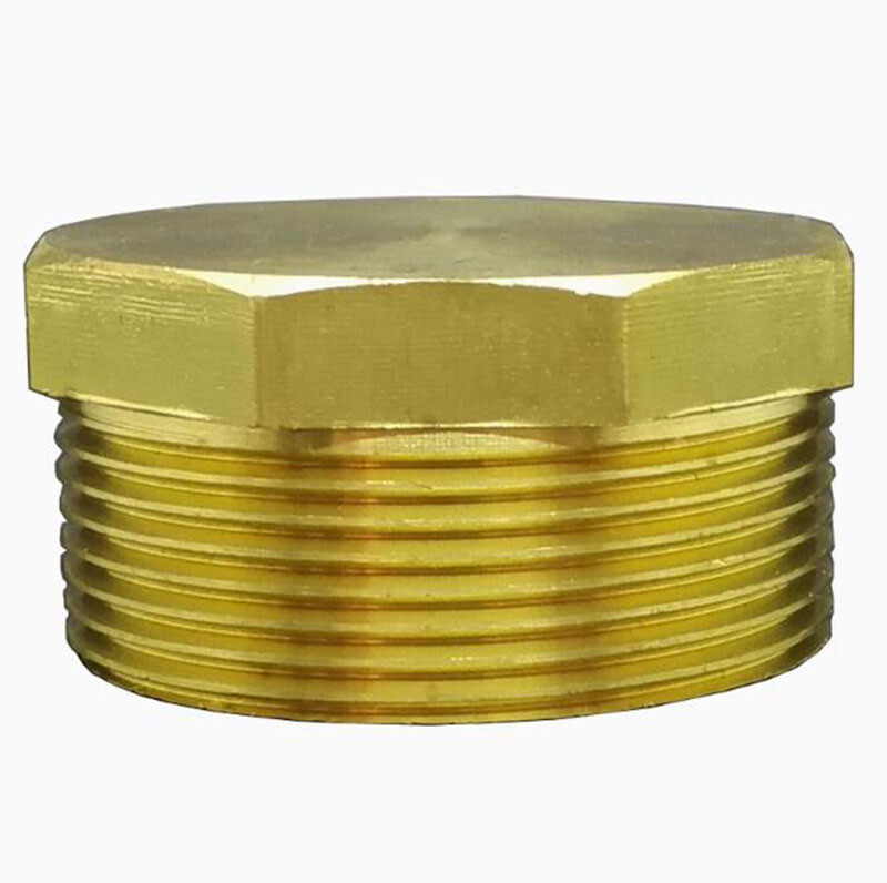 Brass+Stainless Steel Female Male Hexagon Nuts Socket Plug 1/2″ 3/4″ 1-1/2 1-1/4