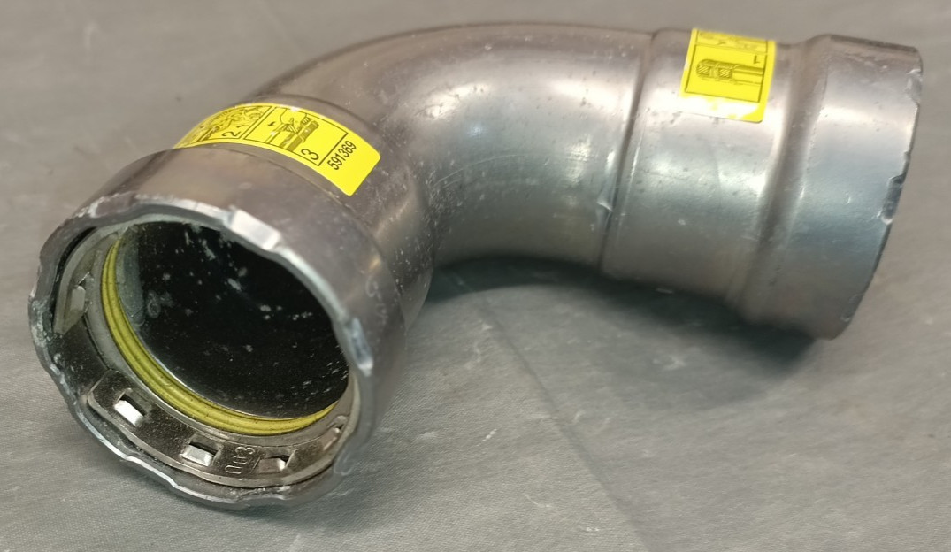 Viega 25211 1″ MegaPressG 90° Elbow