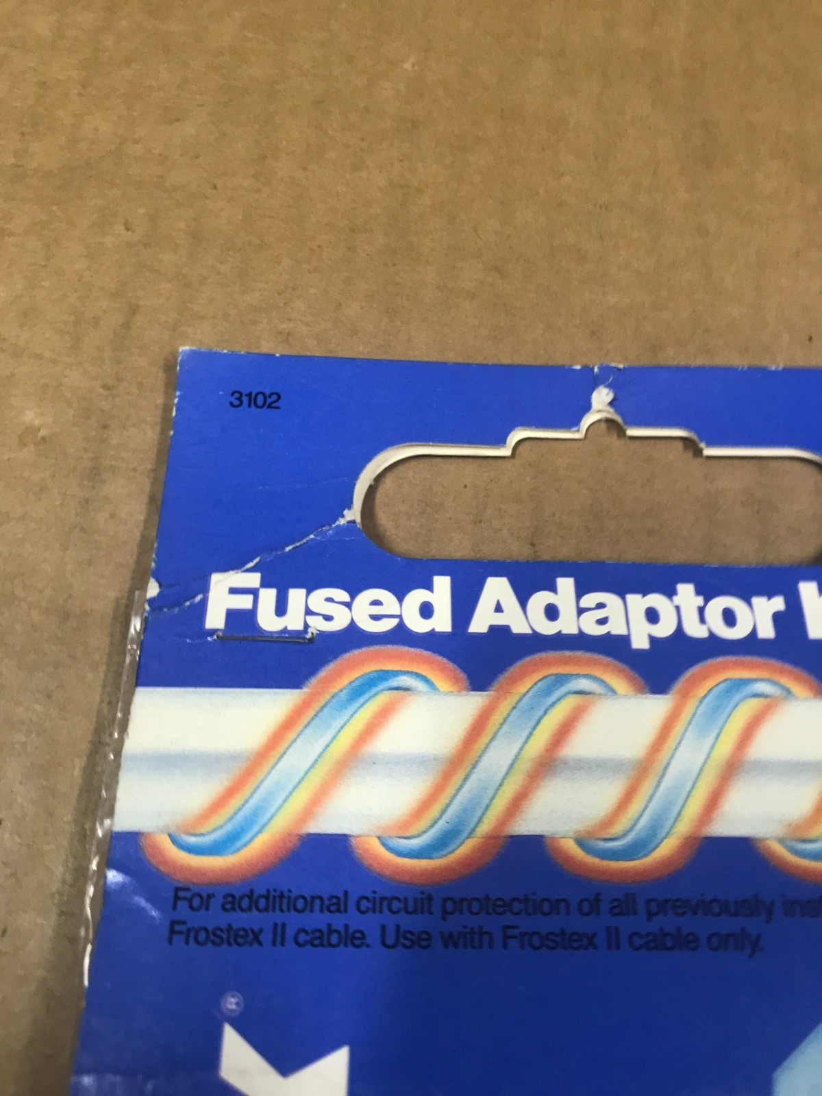 NOS Raychem Frostex Pipe-Heating Cable – Fused Adaptor Kit – #3102