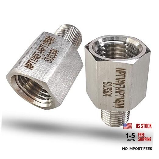 Reducer Adapter Fitting, 1/4″ NPT Female x 1/8″ NPT 1/4″ Female x 1/8″ Male