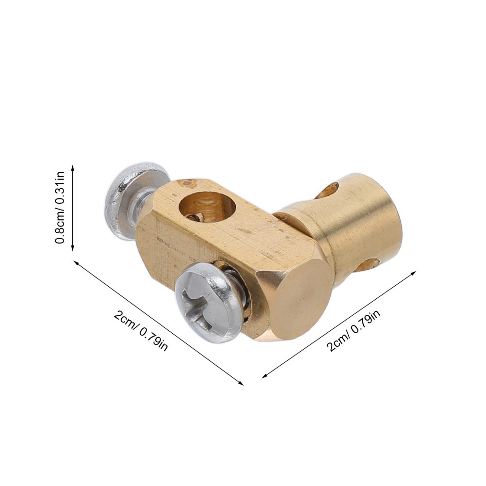 4pcs Brass Sink Drain Joint Universal Joint Rod for Kitchen Hand Basin