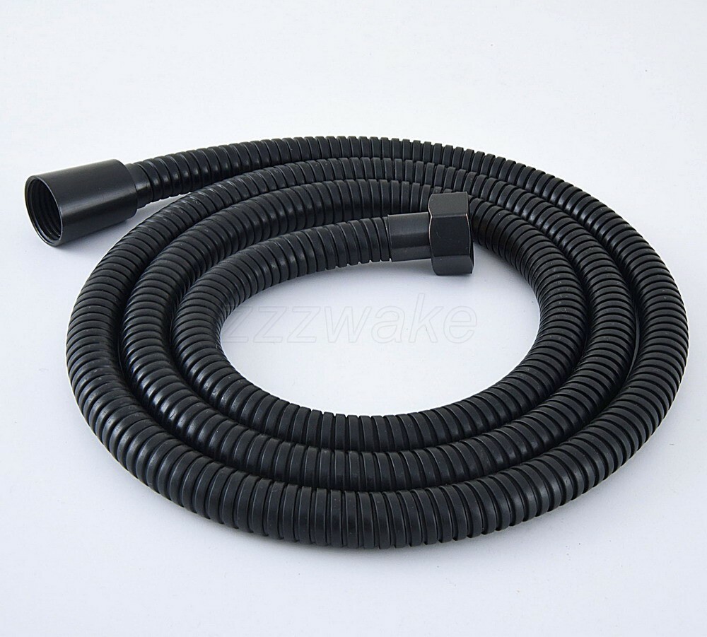 1/2″ Connection Oil Rubbed Bronze Standard Shower Head Bathroom Hose Pipe Zhh076