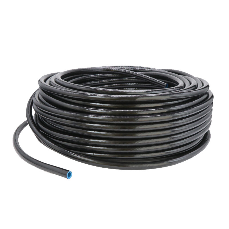 ID 6-16mm Double-layer TPU Oil Pipeline Diesel Fuel Hose Tube Tubing Black/Blue
