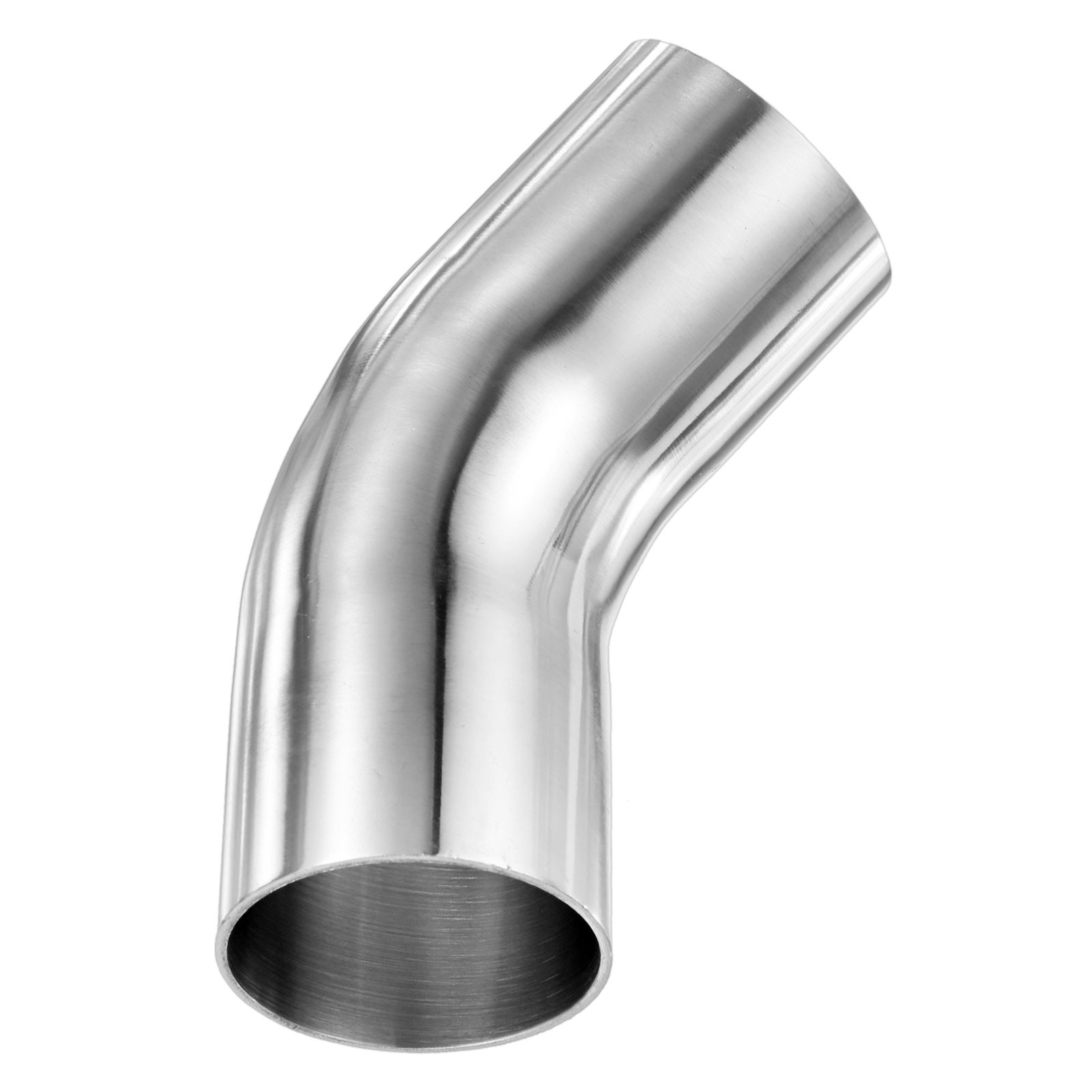 2-Pack OD 2.2 Inch 45 Degree Mandrel Bend Elbow, Thicken 2 mm Height 155 mm