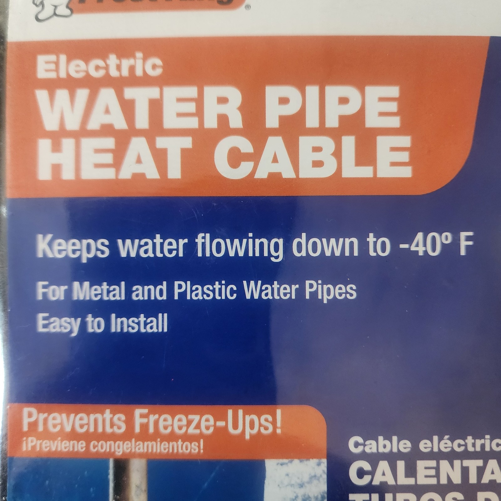 Frost King HC06 Electric Water Pipe Heat Cable 3–7 Ft Open Box 120V