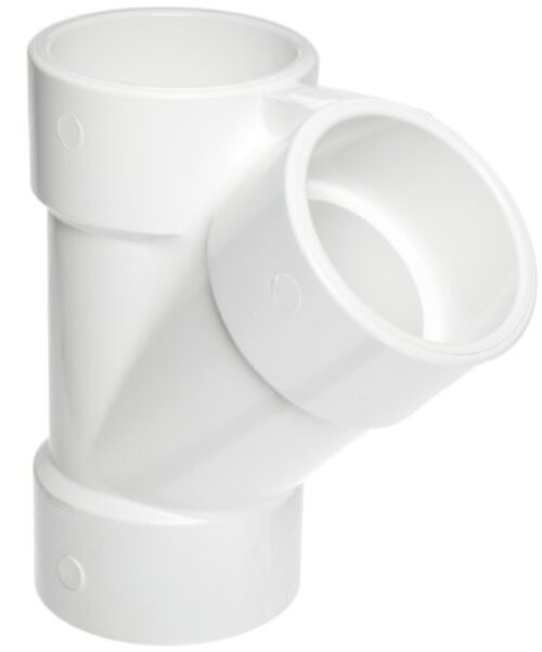 Spears 475 Series PVC Pipe Fitting, Wye, Schedule 40, 3/4″ Socket 0.75 Inch 1