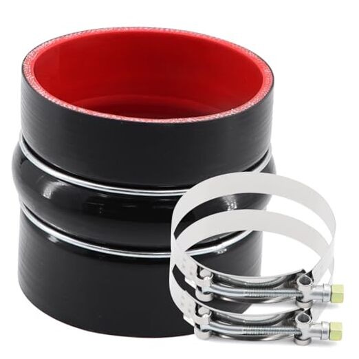 High Performance Straight Silicone Hump Coupler ID 4 Inch 4-Ply Reinforced ID4″