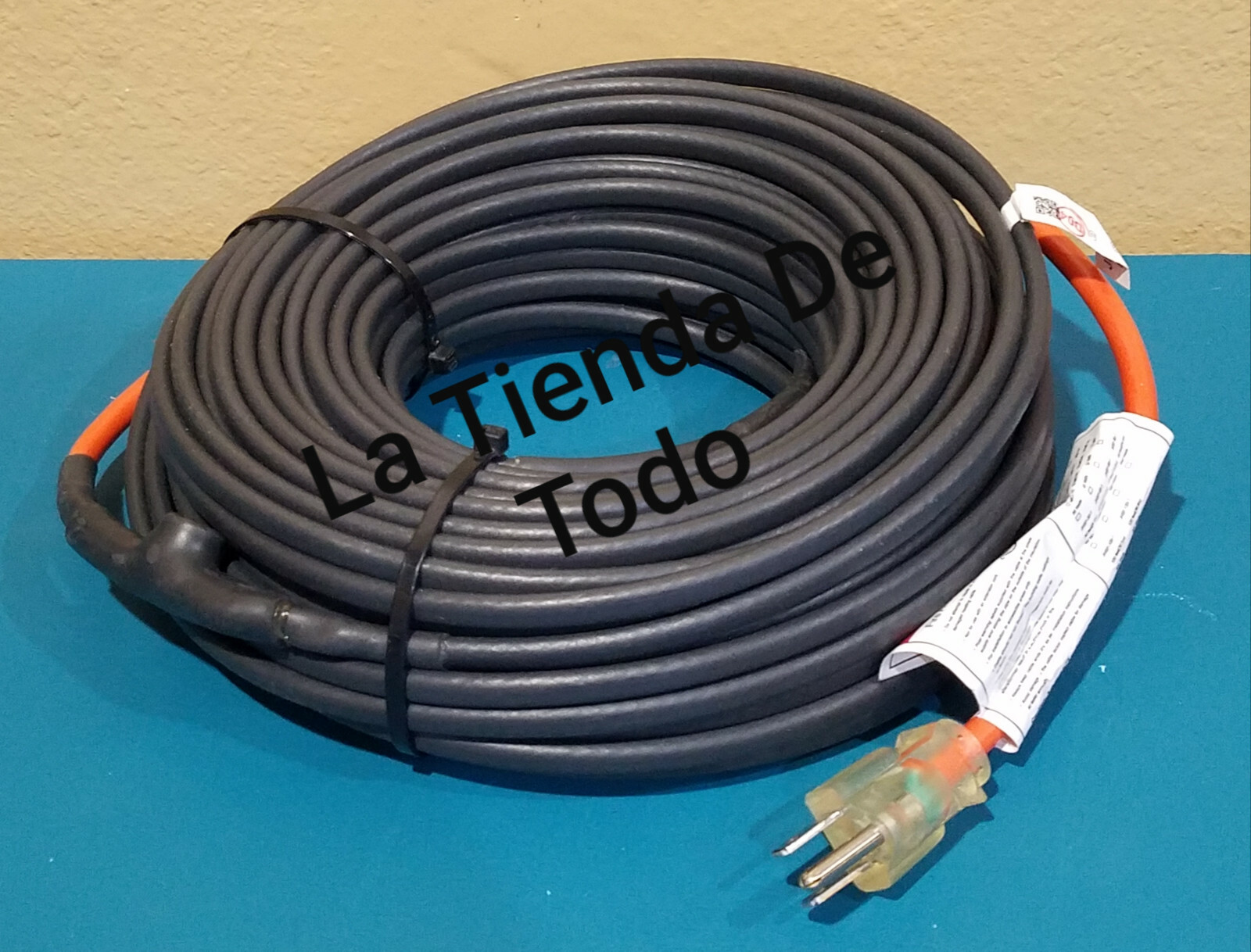 120′ FEET WATER PIPE CABLE HEATER HEATING AUTO ON THERMOSTAT FITS JHFS-120 READ