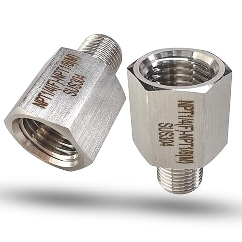 Reducer Adapter Fitting, 1/4″ NPT Female x 1/8″ NPT 1/4″ Female x 1/8″ Male