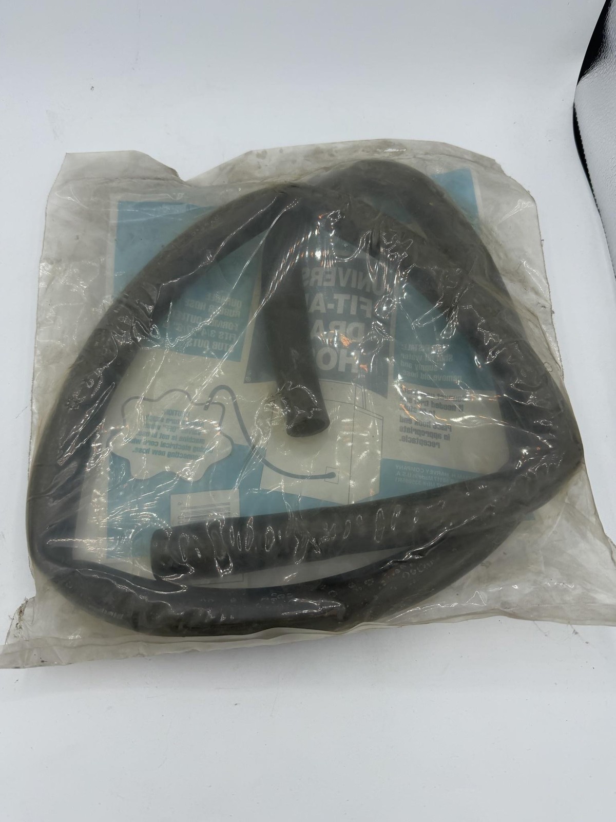 Harvey’s Universal Fit-All Drain Hose 3/4 In I.D. Flexible Rubber USA Appliance