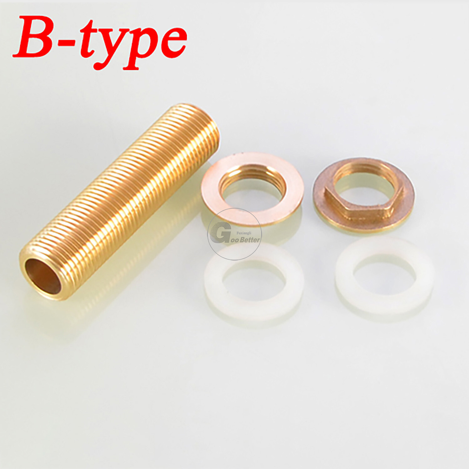 Brass BSPT 1/2″ Bulkhead Water Tank Fittings Water Tower Joint Connector