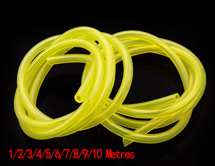 1-10 Metres Yellow Petrol Fuel Gas Pipe Polyurethane Hose ID 2-7mm x OD 3.5-10mm