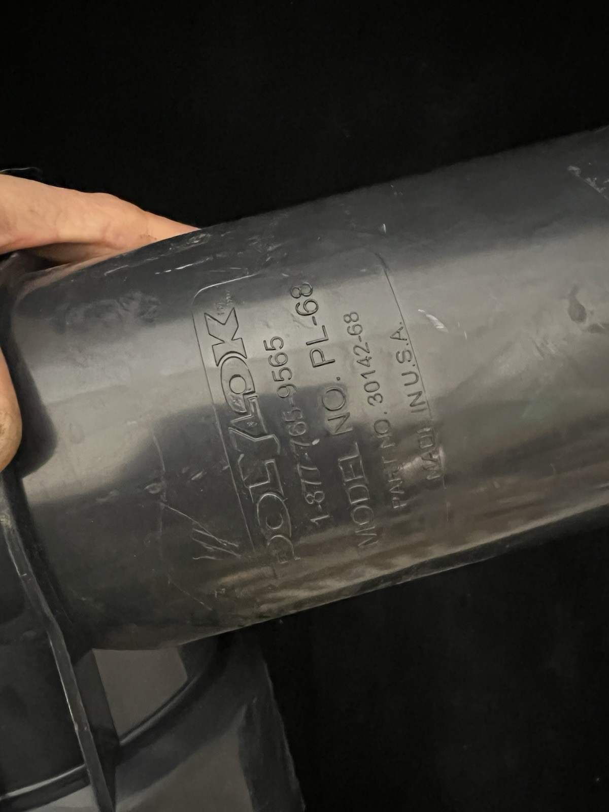 Polylok 4” effluent filter housing
