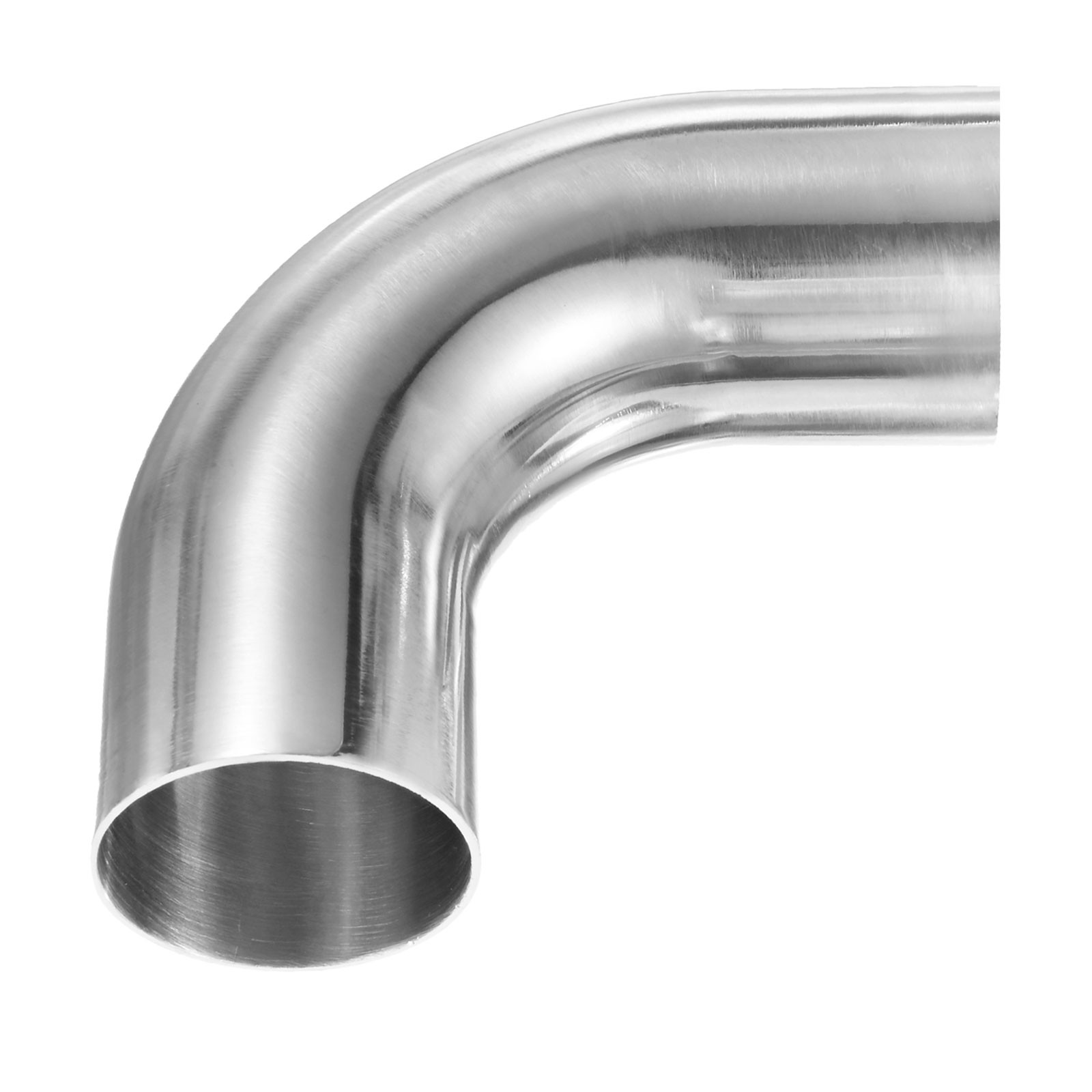 2-Pack OD 1.8 Inch 90 Degree Mandrel Bend Elbow, Thicken 1.5 mm Height 105 mm