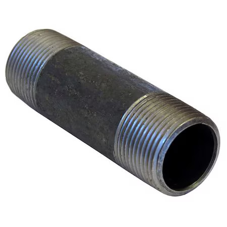 Beck 0330220609 Pipe, Steel, 3/4 In, Npt X Npt, 16 In