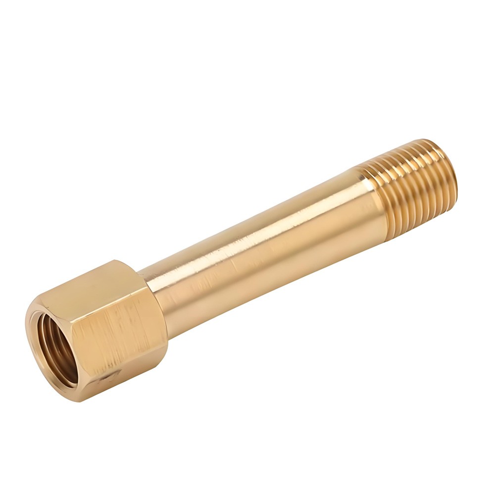 BSP Brass Tap Thread Extension Connectors Adapters Fittingds 1/8″ 1/4″ 3/8″