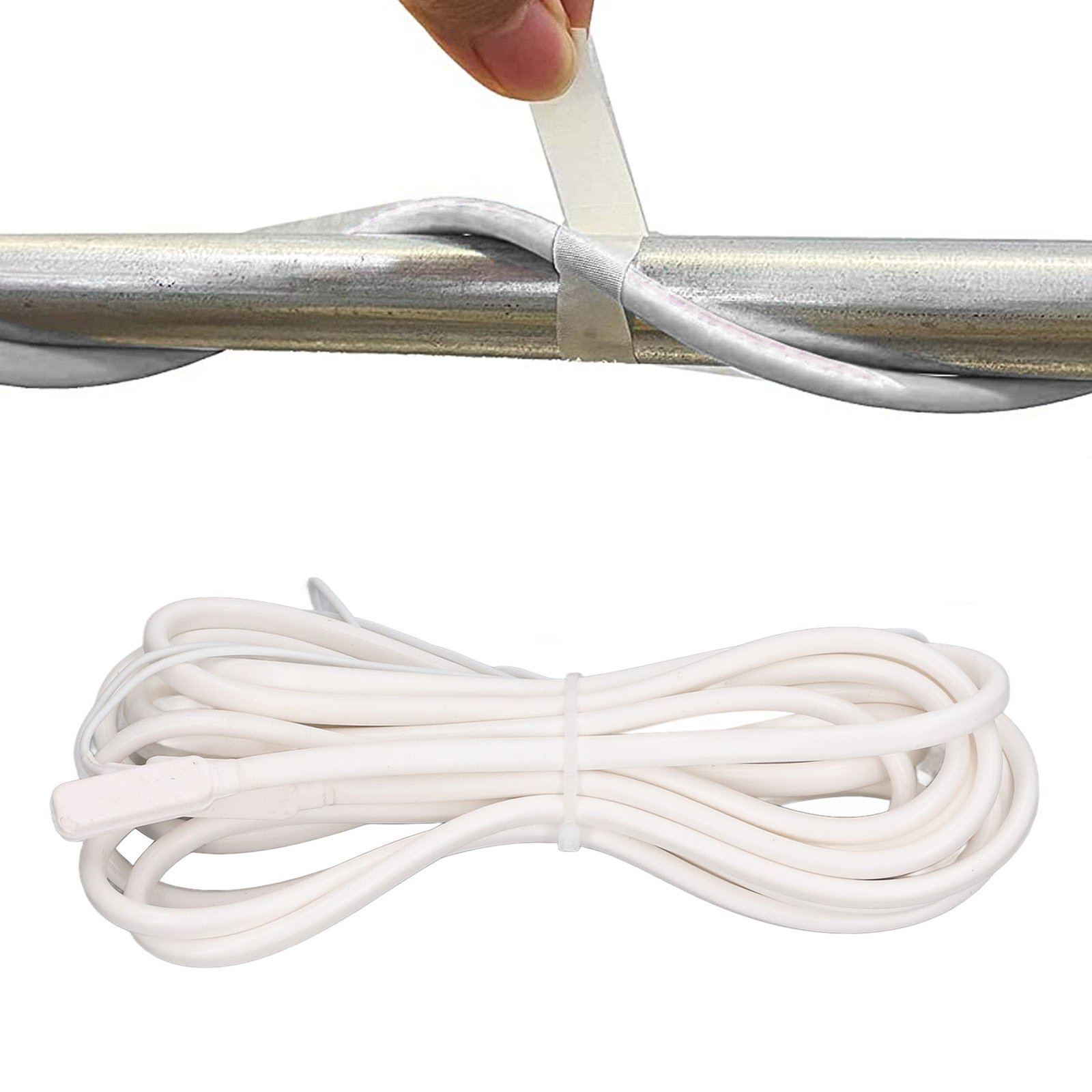 Pipe Heat Cable 5m 200W 70℃ Integrated Compression Mold Frosting Heating Cable