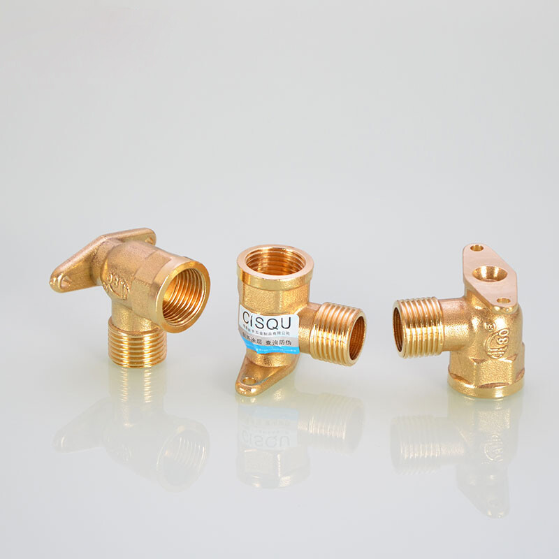 1/2″ BSP Brass Elbow With Base Female X Male Pipe Fitting Water Pipe Connector