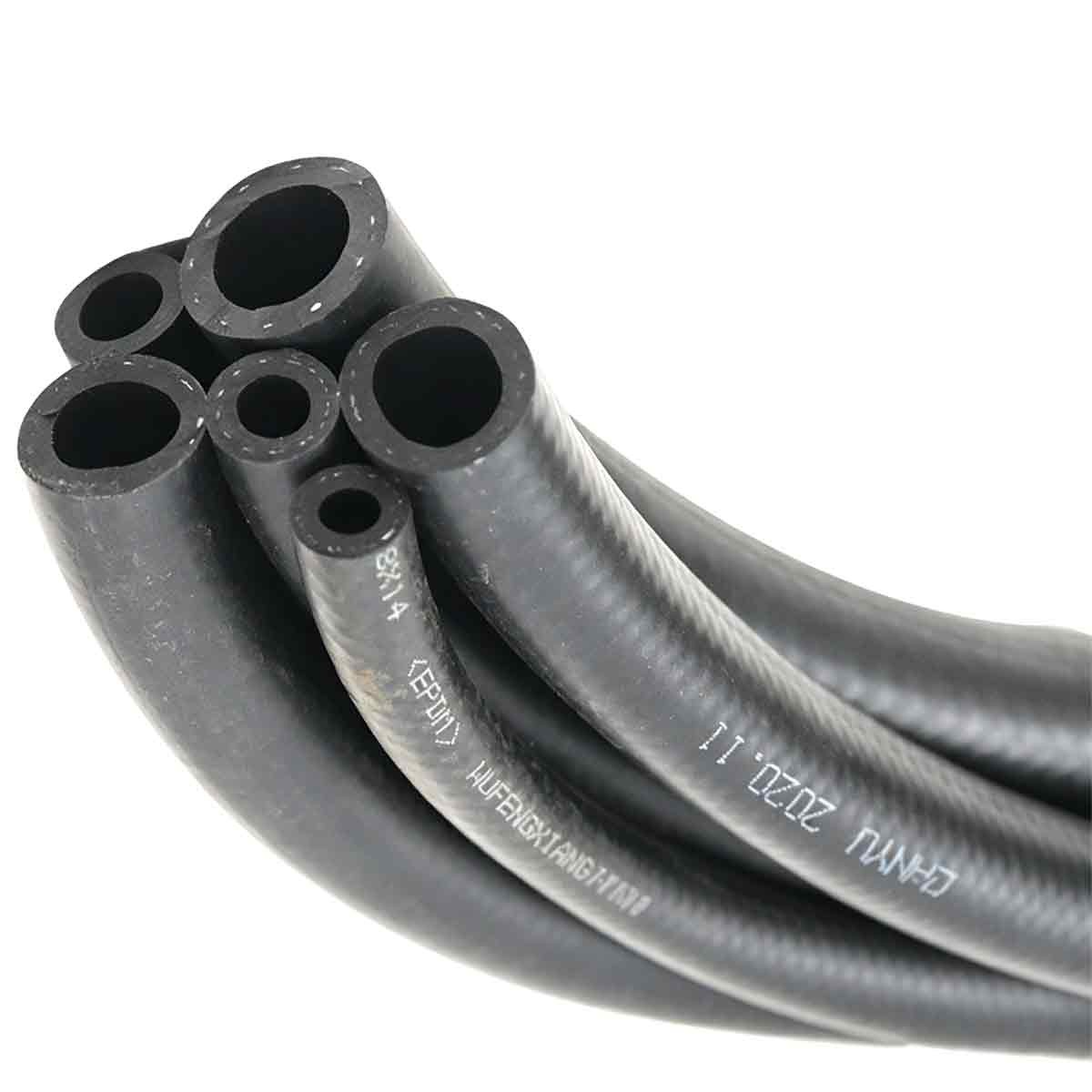 4-25mm EPDM Rubber Fuel Line Hose Anti-High Temp Pressure Fluid Petrol Oil Tube
