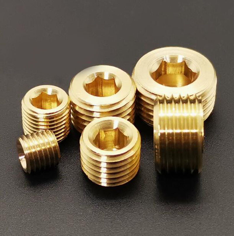1/16″ 1/8″ 1/2″ 3/4″ 1/4″ 3/8″ Brass Female Metric Hexagon Socket Blanking Plug