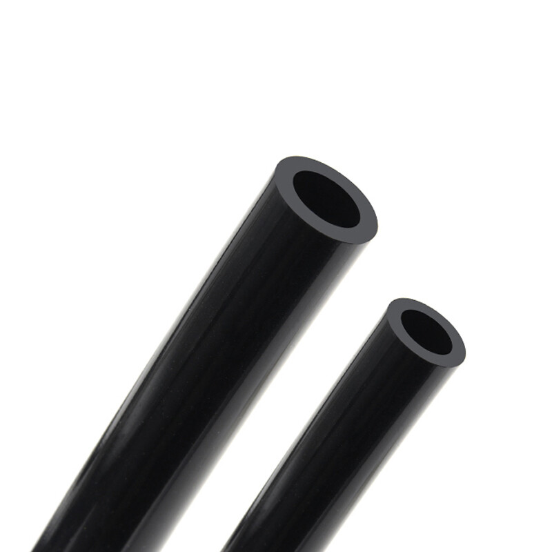 Black Silicone Tube Food Grade ID 2mm-25mm Soft Rubber Hose Pipe Flexible Tubing