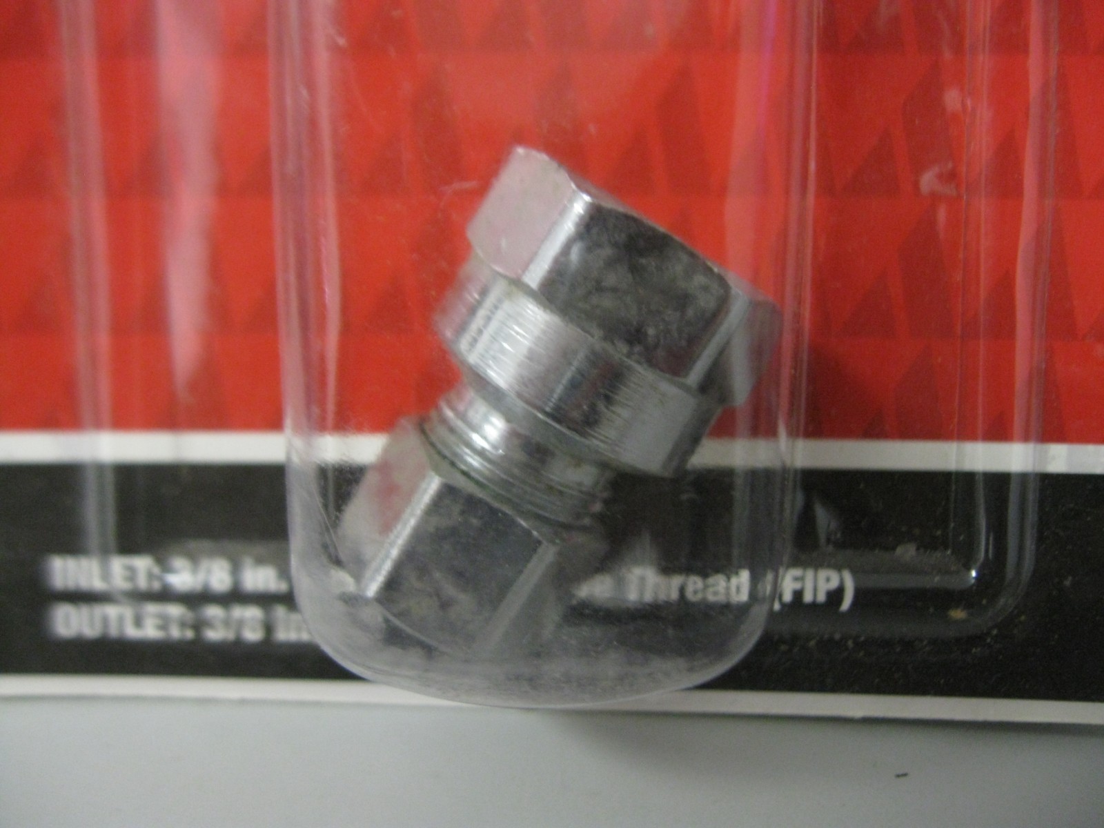Ace Lot of 5 Straight Female Connector Iron Pipe Size Hook up 3/8 in OD 40318
