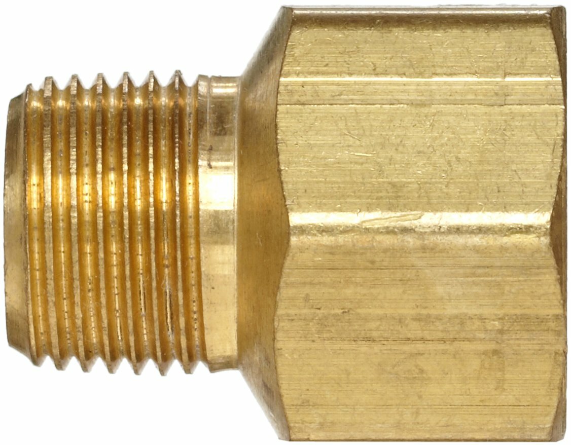 Brass Pipe Fitting Adapter 3/4″ Female GHT Thread x 3/4″ Male NPT Thread 1PC