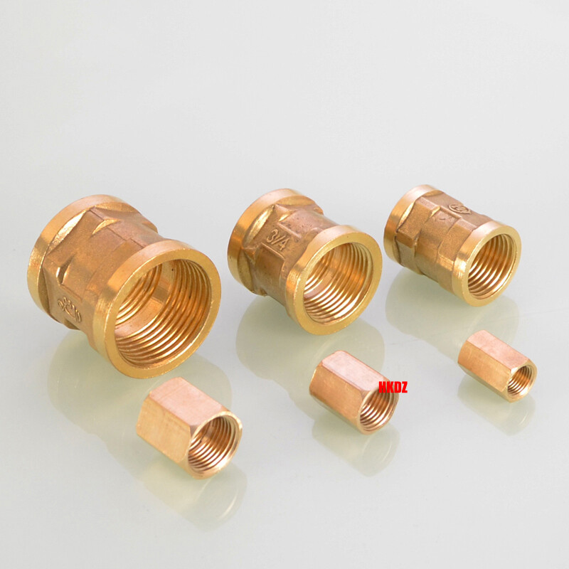 1/8″~1″BSP Female To Female Thread Connector Brass Reducing Pipe Fitting Adaptor