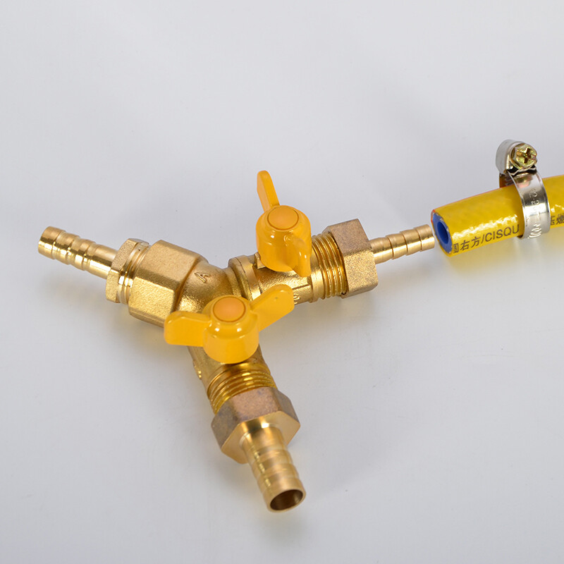 BSP Brass Pipe Y-Type/Pagoda Fitting Elbow Female/Male hose Connector 1/2″ 3/4″