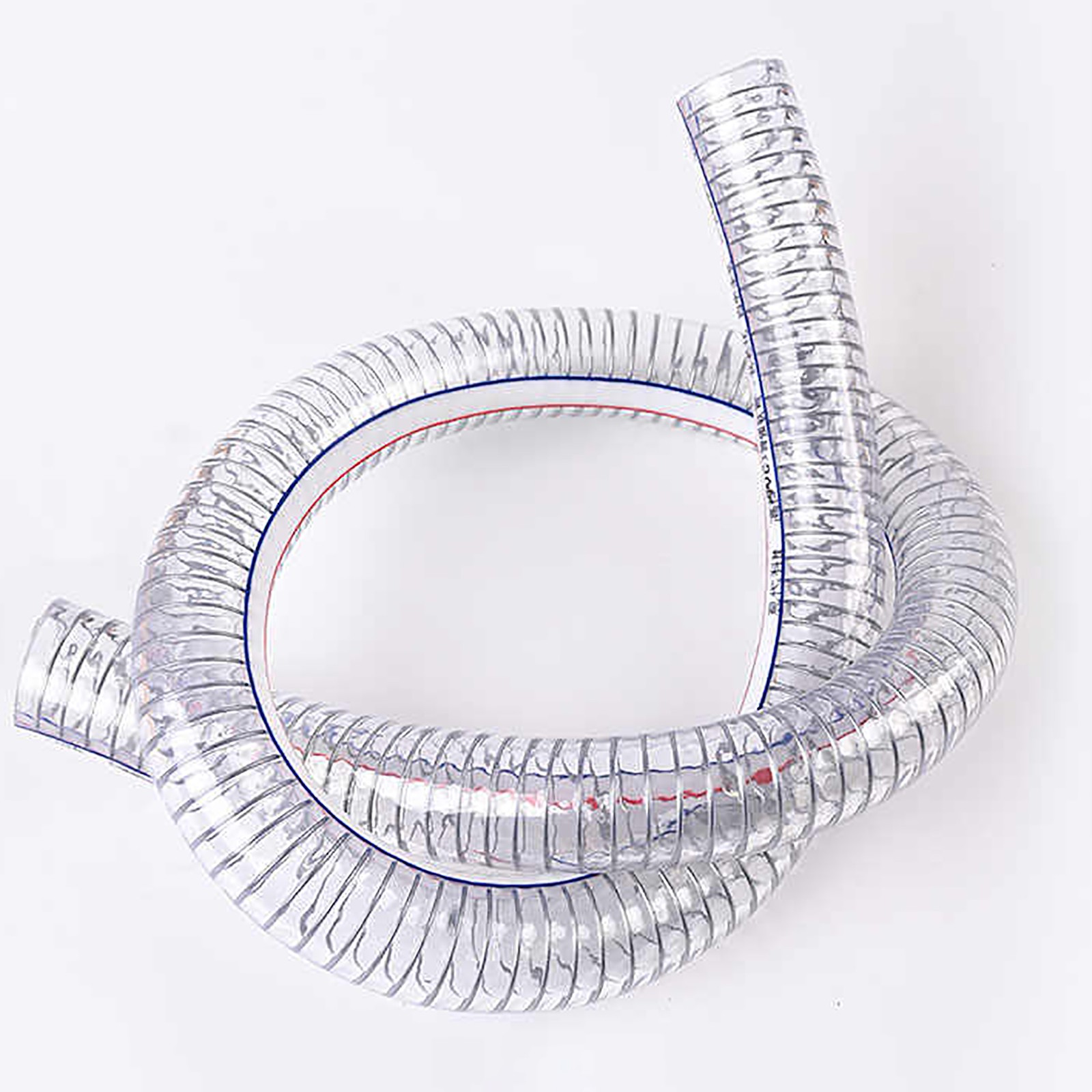 Heavy Duty Braided Wire Reinforced Clear Flexible PVC Hose Pipe – Water Air Fuel