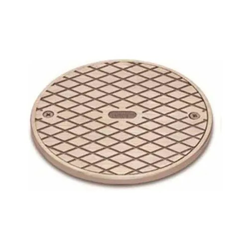 Oatey 42367 Cleanout Frame 4″ Brass Scoriated Cover ISO 9001 Certified