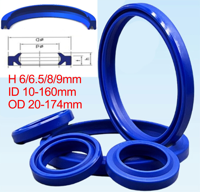 U-Cup DHS/DH Dustproof Oil Seal For Hydraulic Cylinder Rod Piston Jack PU