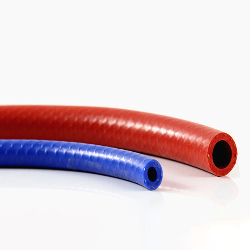 Reinforced Braided Hose Tube Silicone Tubing For Water Vacuum Air High Temp 300℃