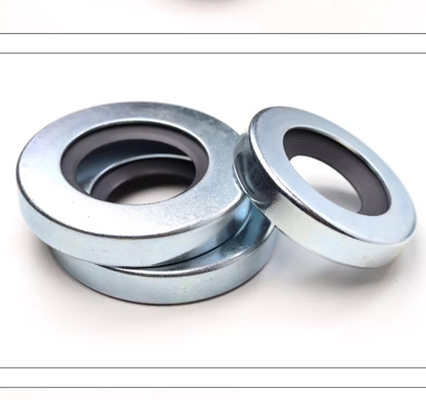 Carbon Steel PTFE Oil Shaft Seal Oil Sealing Washers ID 25-100mm OD 40-125mm