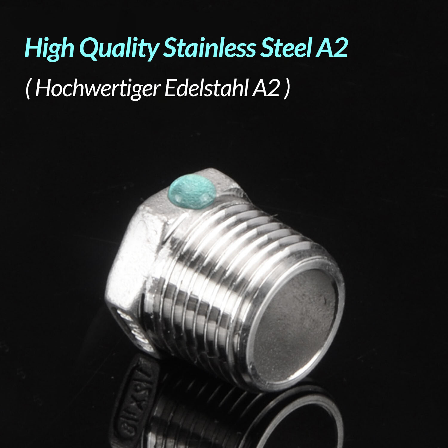 1/8″ to 1-1/2″ Stainless Steel A2 BSP Female/Male Bushing Reduce Coupler Fitting