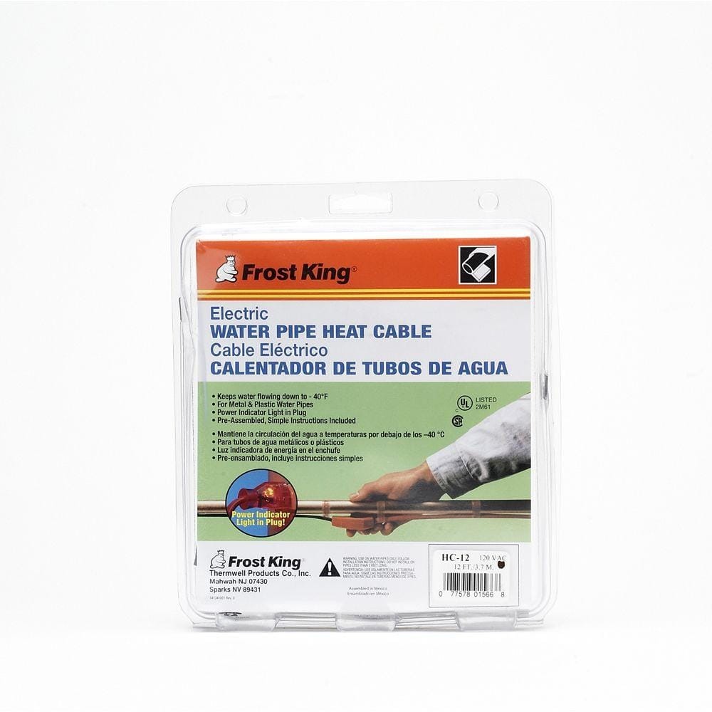 Frost King 12 ft. Electric Heat Cable Kit