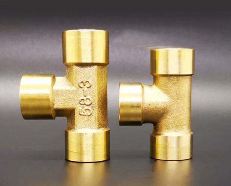 1/8″ 1/4″ 3/8″ Brass BSP Female Thread T-Shape Equal Tee Connector Pipe Fitting