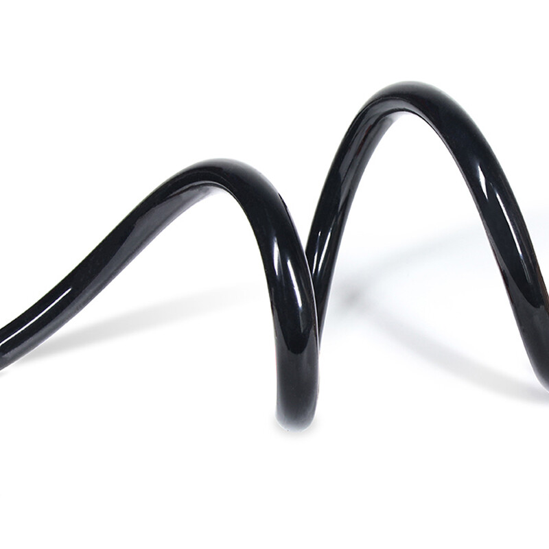 Black Silicone Tube Food Grade ID 2mm-25mm Soft Rubber Hose Pipe Flexible Tubing