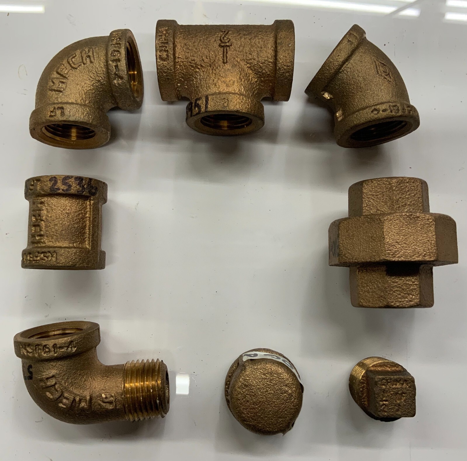 1/2″ Assorted Brass Pipe Fittings