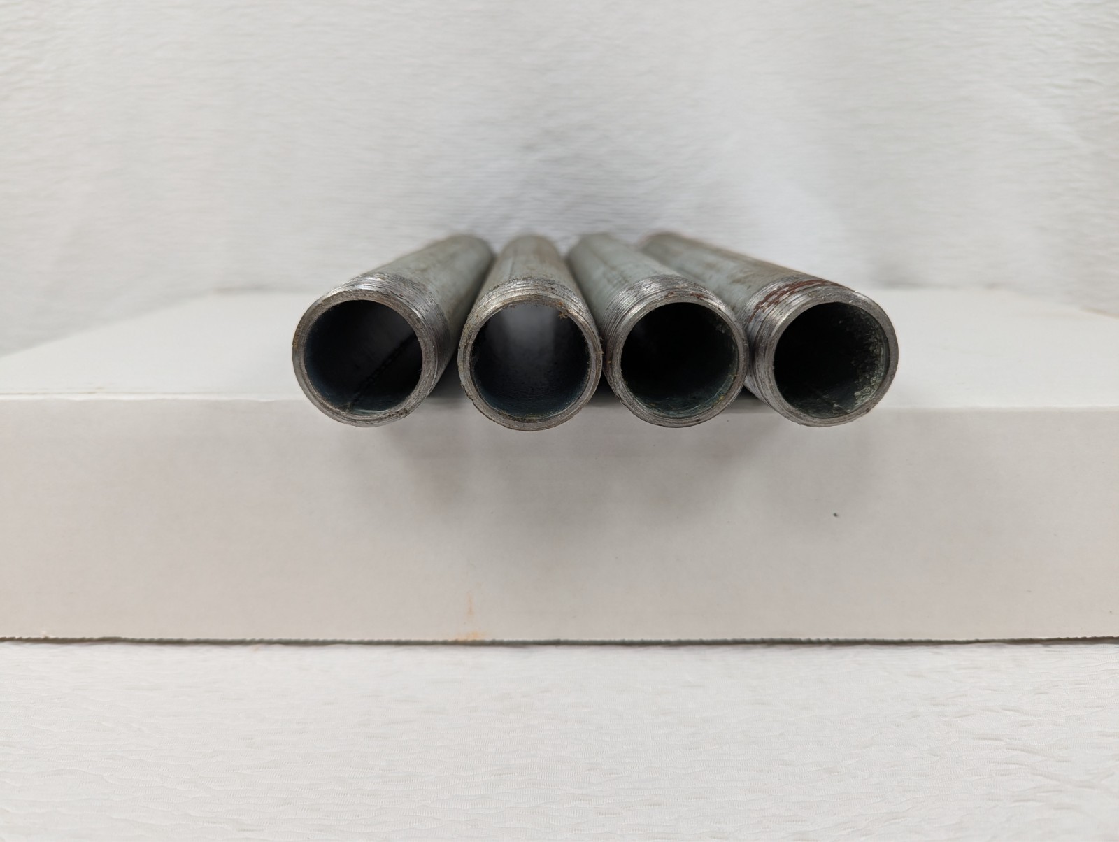 1 in Mnpt X 10 in Tbe Galvanized Steel Pipe Nipple Sch 40 – 4 Pack