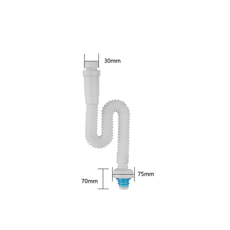 Basin Pop Up Flip Top Drain Sink Waste Trap with Deodorant Water Pipe Bathroom