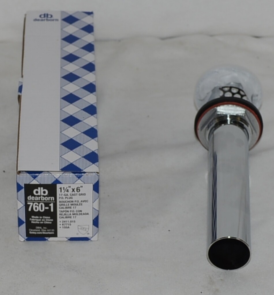 Dearborn 760 1 17 Gauge Cast Grid PO Plug 8 1/2 Inches Long