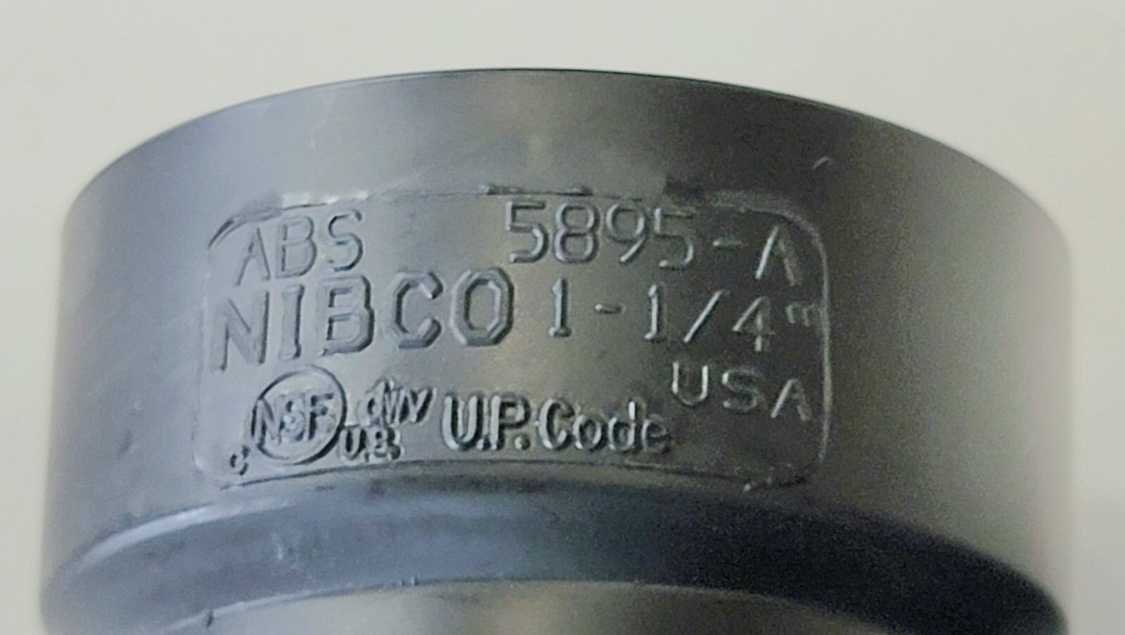 Nibco 5895 ABS 1-1/4″ x 1-1/4″ P-Trap w/ Union Joint RV Trailer Motorhome