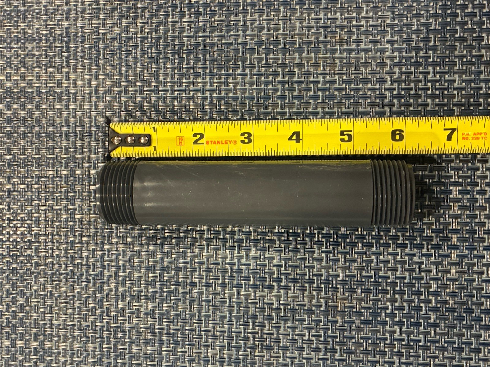 (5 PCS) PVC Nipples 1″ MNPT x 6″ MNPT SCH80 PVC Pipe