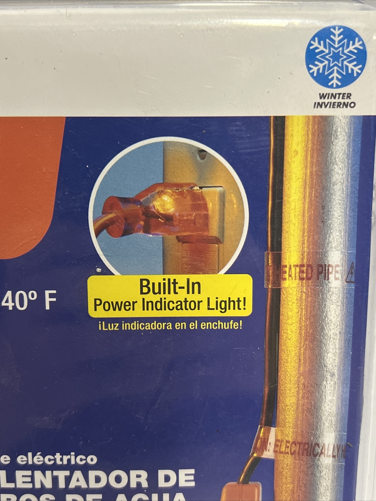 NEW Frost King Electric Water Pipe Heat Cable (12 ft./3.66 M) HC12